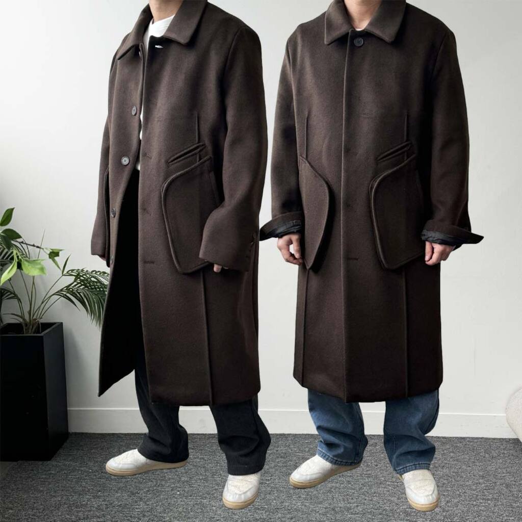 파트 프리미엄 울 코트 오버핏 코트 겨울코트 연말룩 115,800원