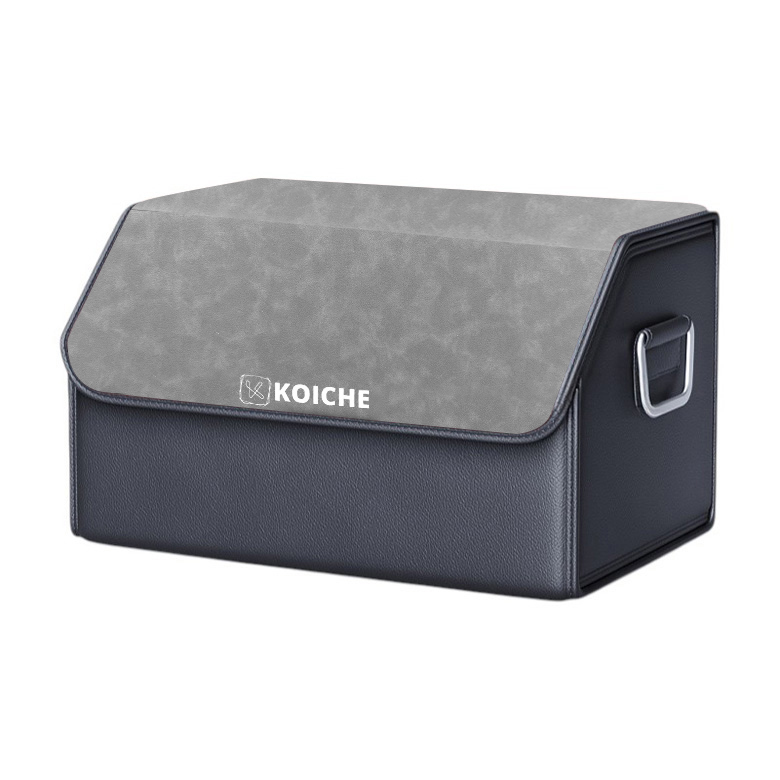 코이체 고급형 공간 자유 조절 접이식 트렁크 수납함 소프트 가죽 트렁크 정리함 34,330원