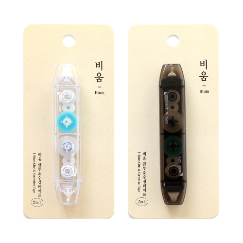 미네끄네 모닝글로리 비움 글루 수정테이프, 1개, 투명 1,950원