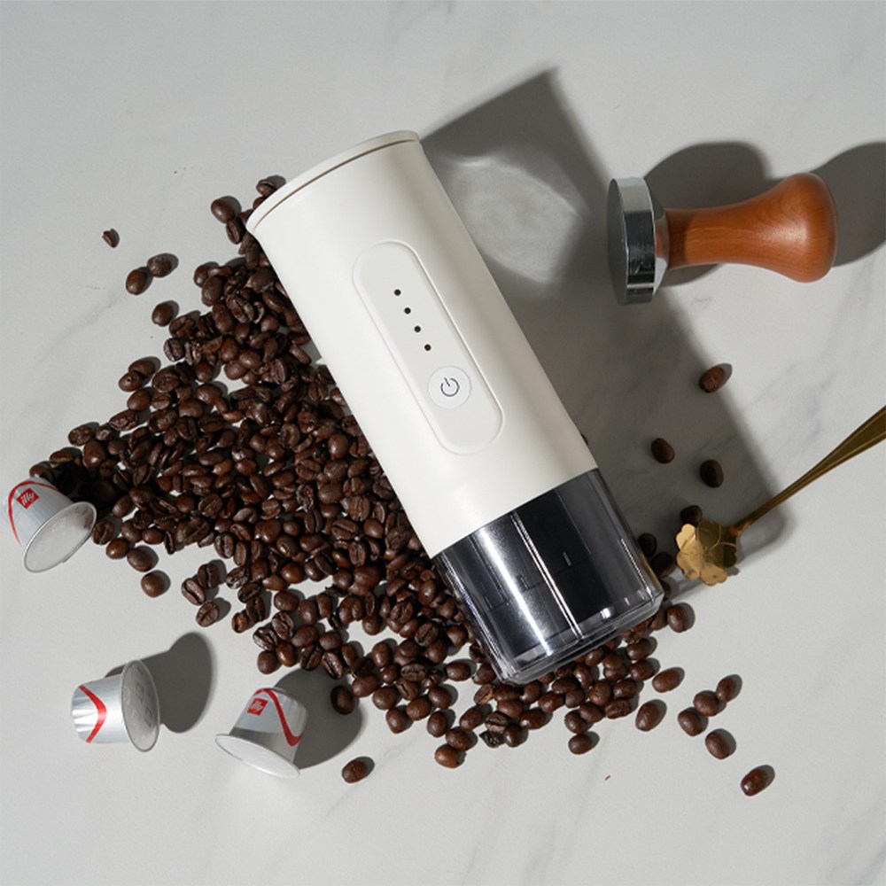 라이브박스 2세대 휴대용 무선 커피 에스프레소 머신 캡슐 아웃도어 캠핑 카페 PE11821W 71,100원