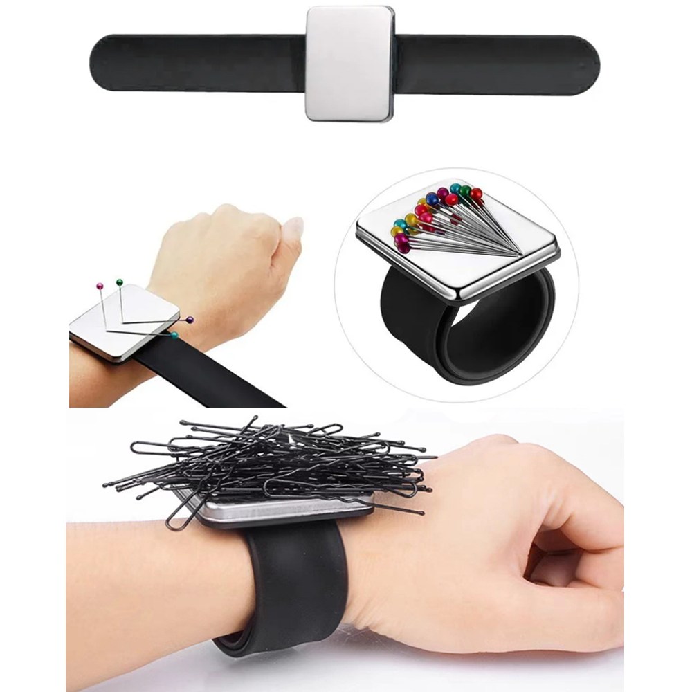 최신형 AC-21 강력자석 손목밴드 시침핀 자석 자석받침대 마그네틱 머리핀 핀쿠션 핀꽂이 바늘꽂이 시침핀꽂이 자석밴드 쏘잉 자석 손목 팔찌 미싱용품 미싱부속 7,900원