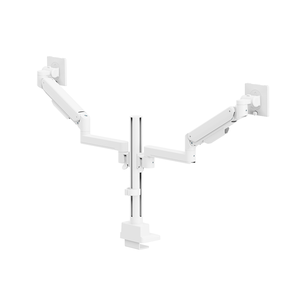 (N-SAN) 듀얼 모니터암, 엔산마운트 FM25256 일반 헤드 모듈러암 커스터마이징 (화이트) ▶ 최대 40형 ◀, 화이트 272,900원