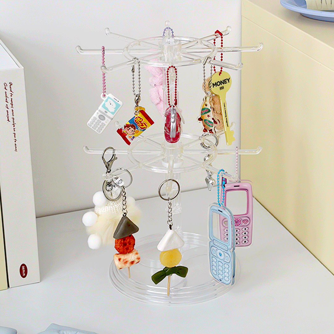 데미무드 쥬비 아크릴 키링 회전대 6,410원