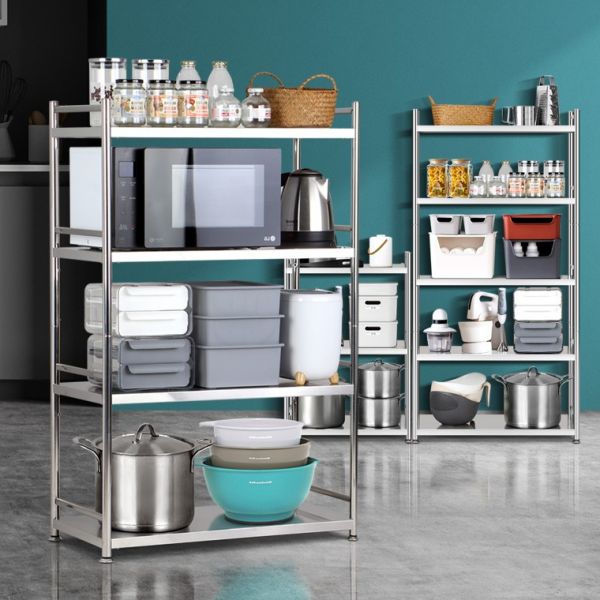 올스텐 3단 4단 5단 선반 다용도 진열대 주방 랙 선반장 수납장 600 750 900mm 82,700원
