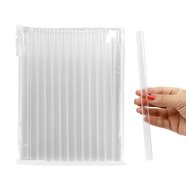 (재미스쿨) 투명 버블티 빨대 12mm 25개입 (1팩) 1,000원