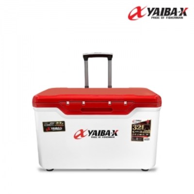 야이바엑스 KYSC-32L 캐리어아이스박스 바퀴달린 쿨러 세민피싱, 화이트, 32L 170,000원