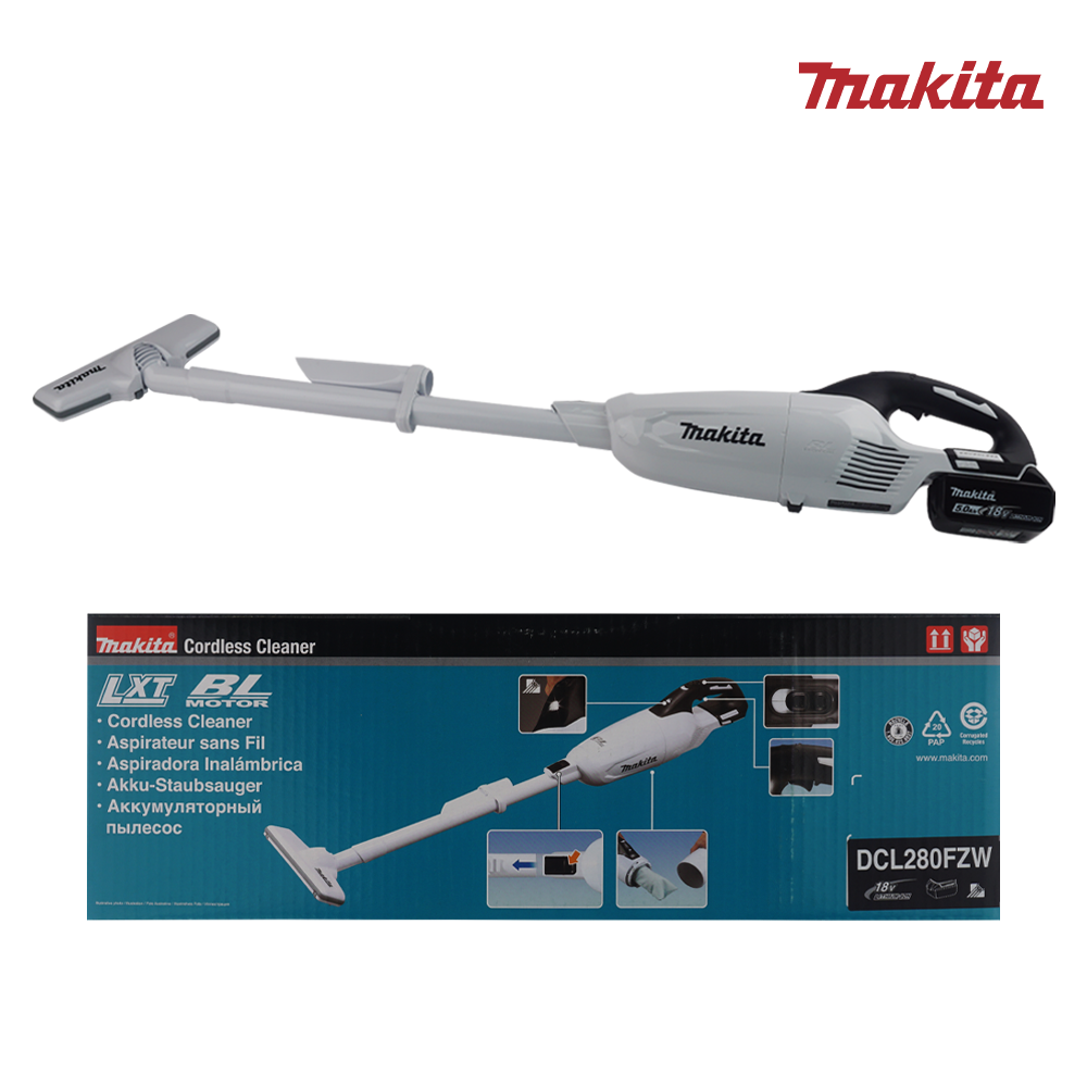 마끼다 무선청소기 18V 배터리탈착형 가벼운 업소용무선청소기 DCL280FZW (배터리 X, 충전기X) 176,800원