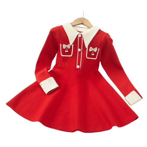 으니미니 공주프릴 니트 원피스 N1002 26,800원