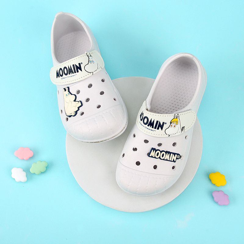 알파슈 무민 벨크로 실내화 화이트 유치원 실내화 초등 학생 학교 유아 어린이 신학기 아기 아동 층간소음 키즈 여아 남아 EVA 슬리퍼 13,760원