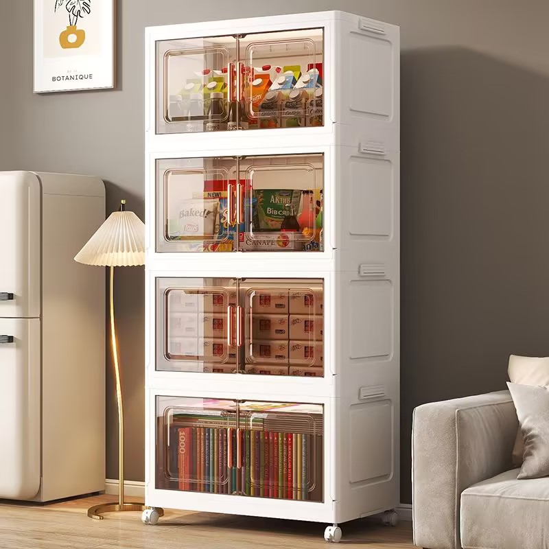 타오진 접이식 리빙박스 다용도 이동식 대용량 폴딩박스 양문형 수납정리함 37,430원