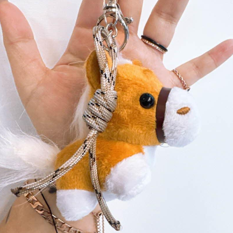 picknic 2026 말의해 말인형 말키링 가방고리 붉은말 자동차 가방 키링 9cm 6,900원