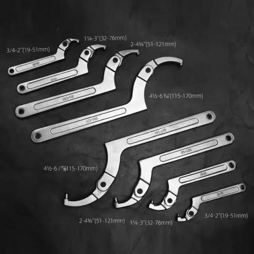 만능 몽키 스패너 몽키 렌치 파이프 렌치 미니 빅 와이드 광폭 조정 가능한 범용 세트, 후크 스패너, 원형 또는 사각형 헤드, CR-V 모양, 크롬 바나듐 나사 너트 볼트, 드라이 51,060원