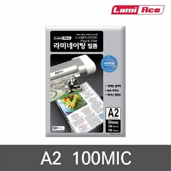 라미에이스 코팅필름(A2/430*604mm/100mic/100매/권) 77,000원