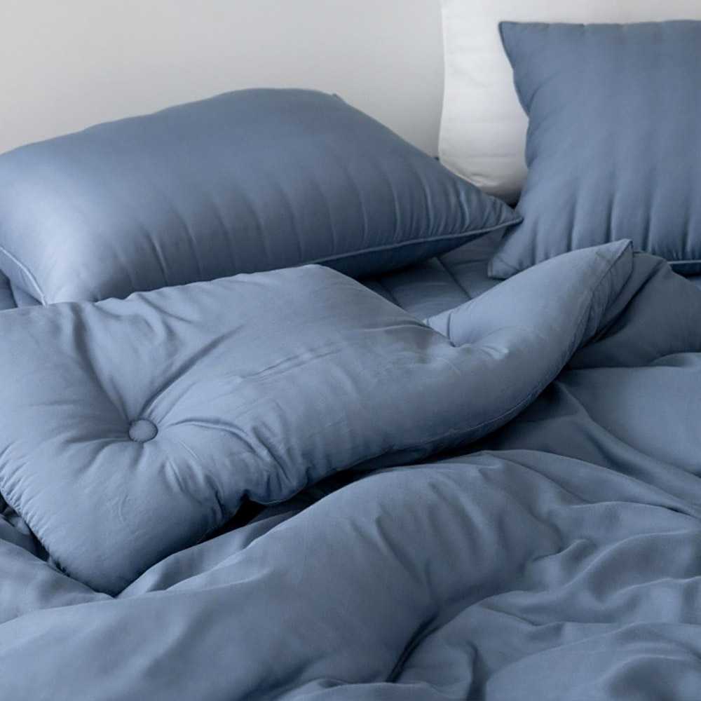 100% 텐셀 모달 사계절 포시즌 실키 부드러운 이불 패드 베개커버 세트 233,400원