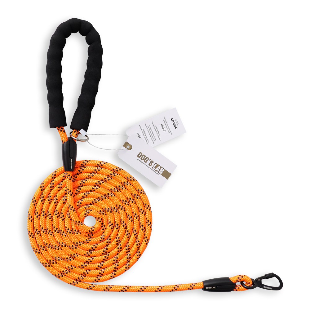 독스랩 1.5m 2m 3m 5m 스트롱 로프 소형견 중형견 대형견 줄 강아지 리드줄 산책줄 14,900원