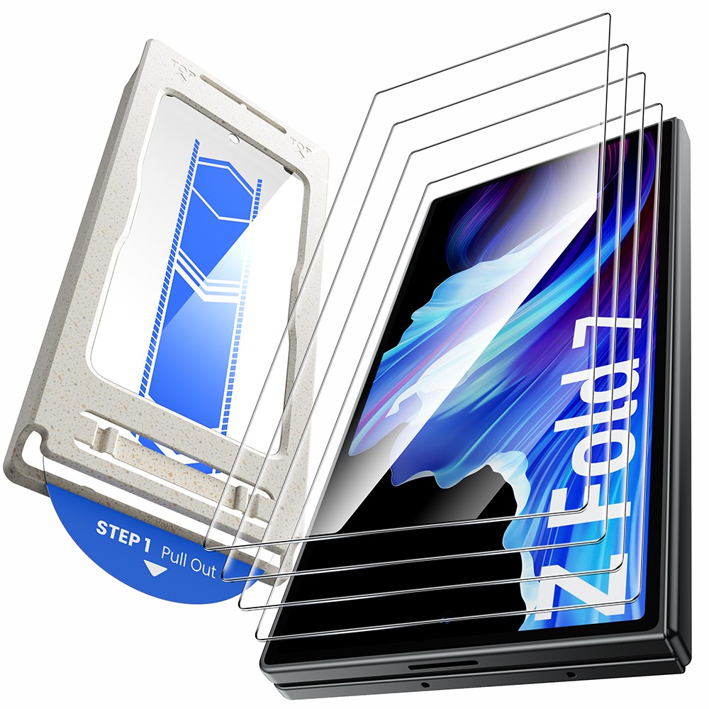 hoerrye 지문방지 휴대폰 액정보호필름 갤럭시 Z폴드7 적용+가이드툴 4p, 1세트 23,900원