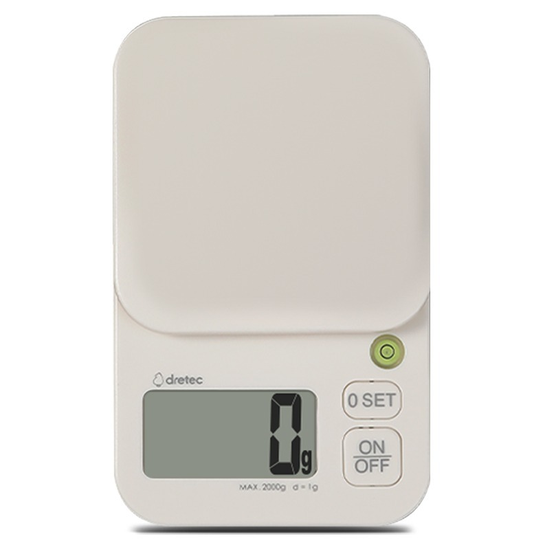 드레텍 주방 전자저울, 2kg, 아이보리, KS-742EIVI 37,650원