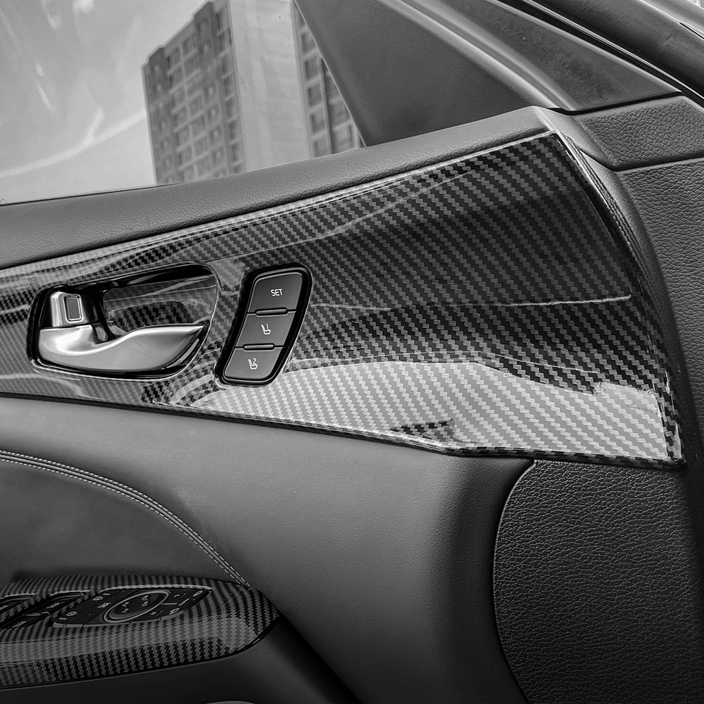 더블랙 호환 올뉴 K7 프리미어 튜닝 용품 도어프레임 커버 카본 몰딩 58,000원