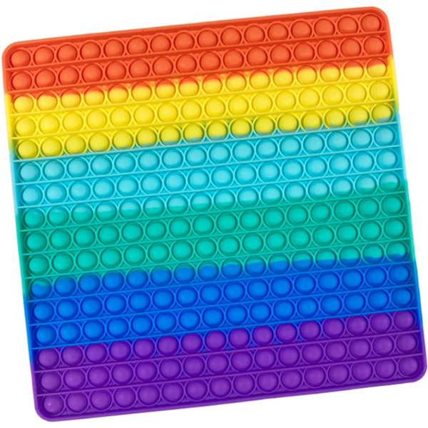 팝잇 푸쉬팝 스트레스해소 레인보우 초대왕 뽁뽁팝 30cm 9,900원