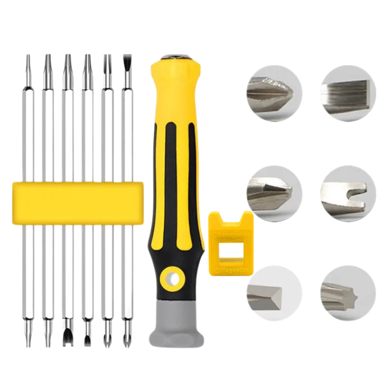 랫치 양용 자석 드라이버 길이 조절 가능 CR-V 강철 7,500원