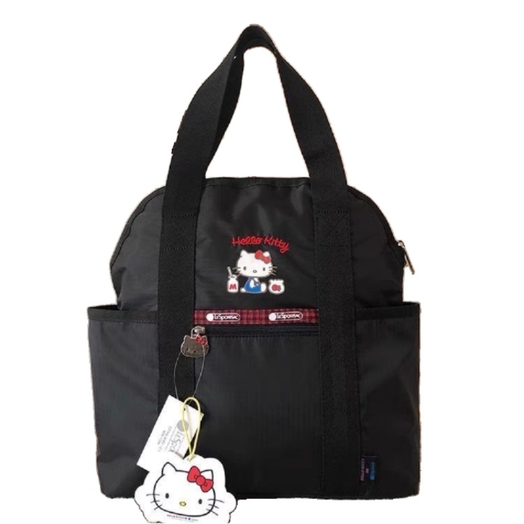 헬로키티 나일론 방수 백팩 블랙 학생가방 여행가방 대용량 다용도 신학기가방 34,600원