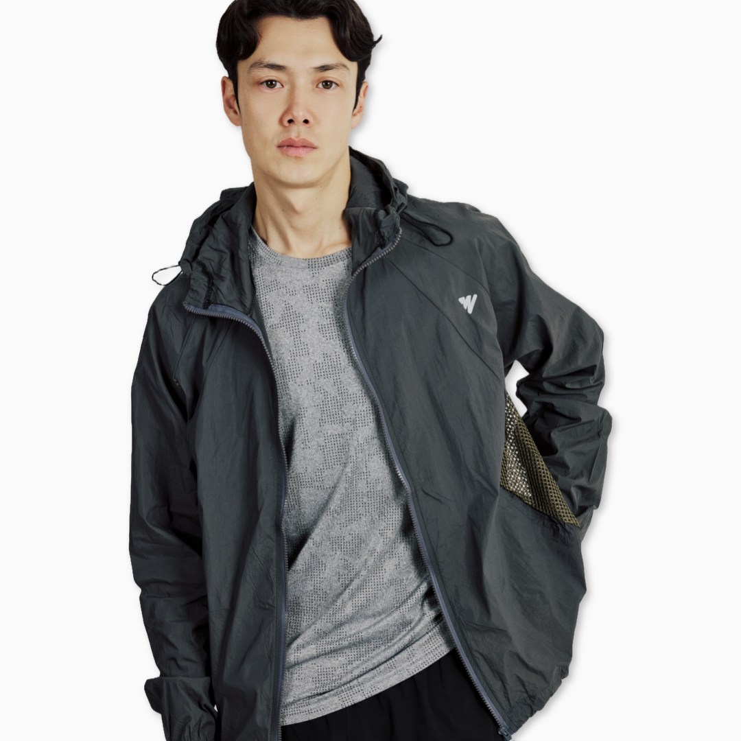 윈어블 우븐소재 여름 바람막이 경량 윈드브레이커 남녀공용 메쉬 러닝 자켓 28,300원