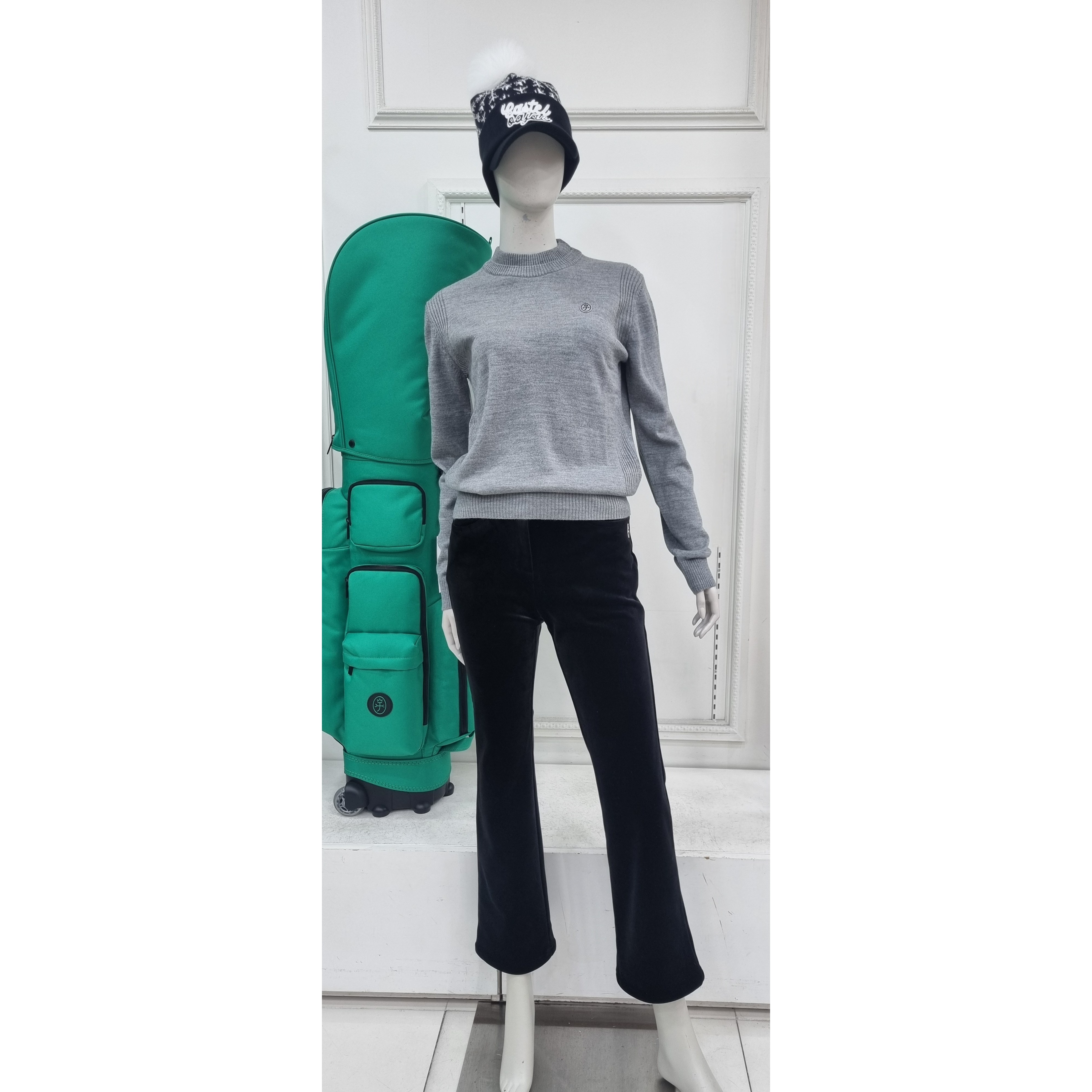 까스텔바작 여성골프 가을 겨울 니트 반목 스웨터 티셔츠EWSW601 59,000원