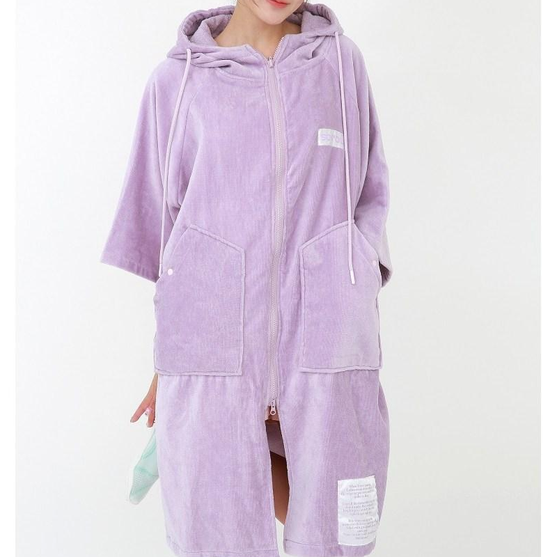 수올리 후드 집업 판초타월 수영장 워터파크 커플 성인 타올 가운 46,900원