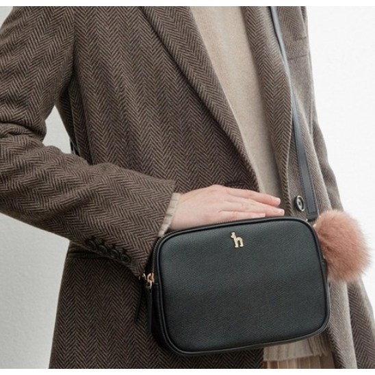 헤지스 퍼피로고 크로스겸 카메라백 블랙 226,590원