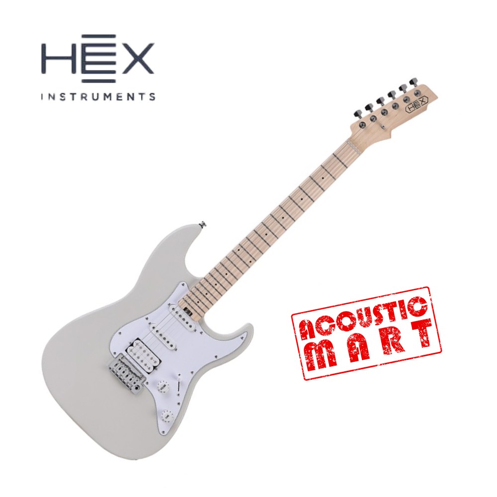 [구성품 11종] 헥스 일렉기타 E100 PLUS S/PGY 무광 파스텔 그레이 330,010원