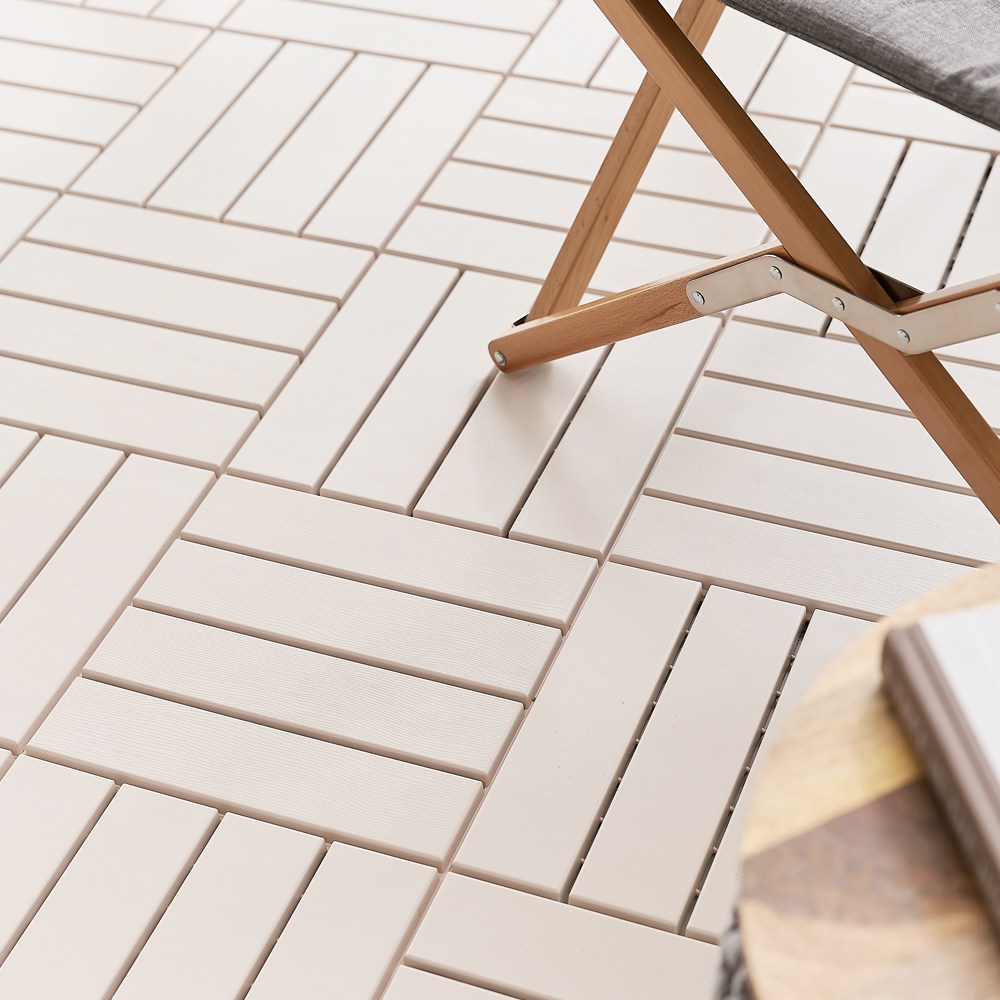 자취생활연구소 일자형 바닥재, 아이보리, 36개 68,800원