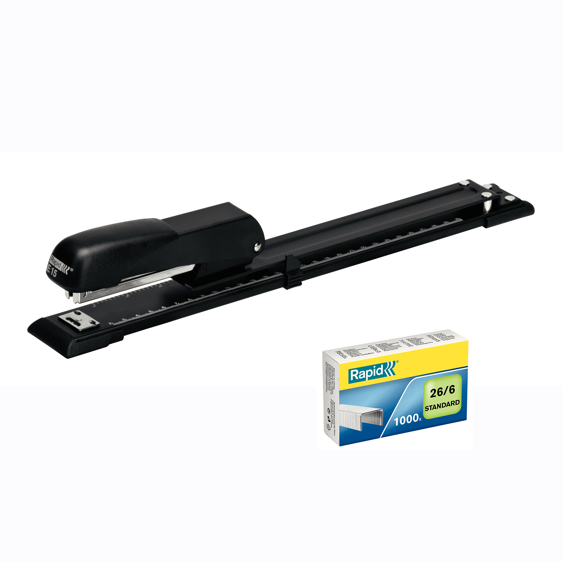 래피드 롱암스테이플러 E15 + 26/6 스테플심 1000p 세트 23,620원