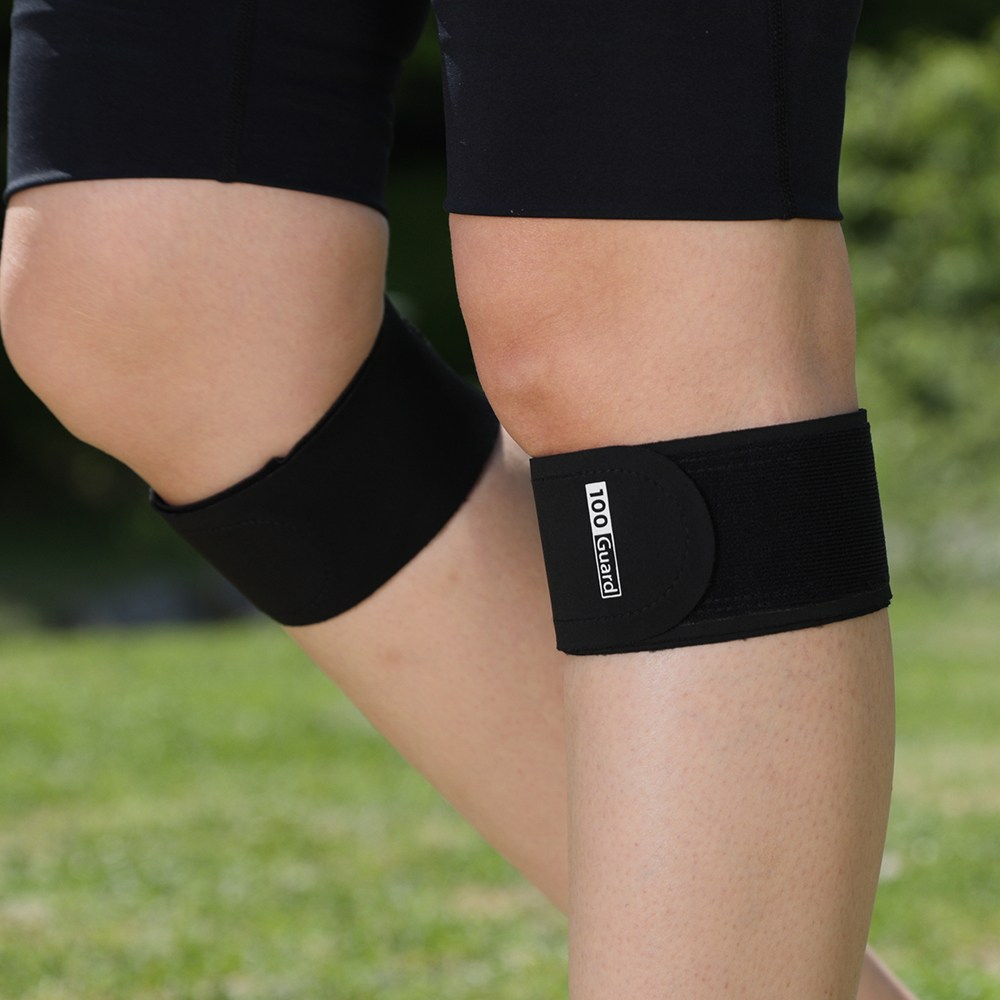 [TV홈쇼핑정품 정직마켓몰] 백세지켜 무릎핏 무릎보호대 2+2 슬개건 테이핑 압박 밴드 테니스 배드민턴 런닝 등산 고탄력 짱짱 러닝보호대 29,900원