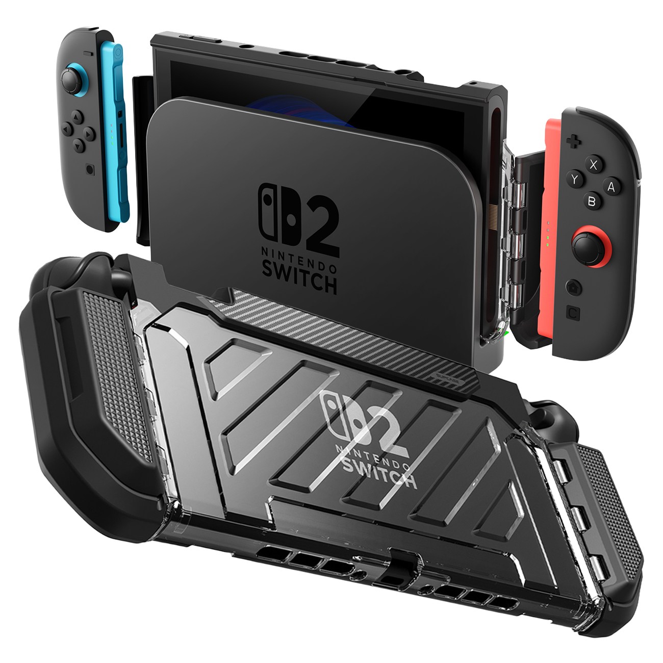 닌텐도 스위치2 케이스 SUPCASE 원터치 조이콘 장탈착 구조 케이스, 1개, 블랙, UB Pro 36,900원