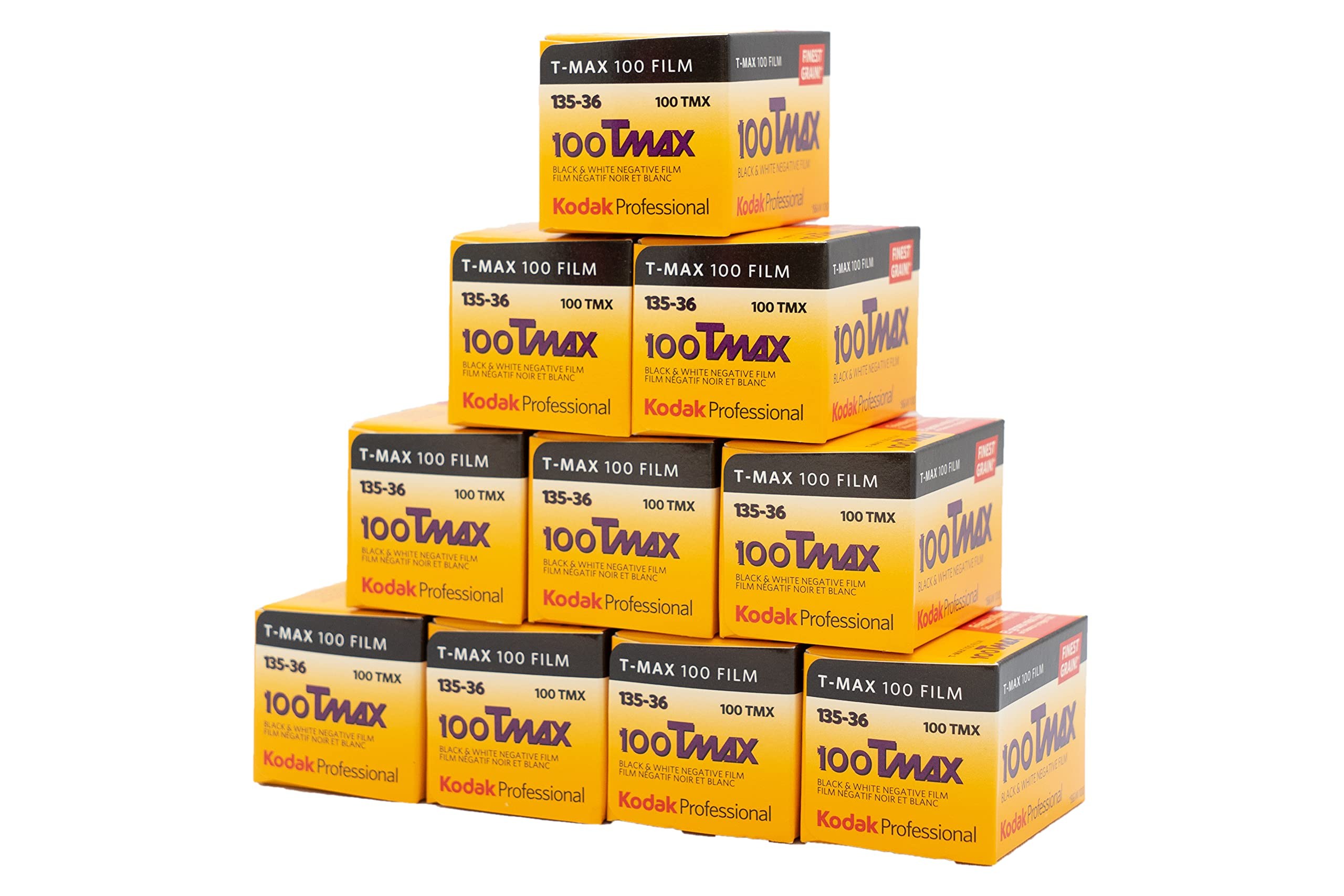 Kodak 흑백 필름 전문용 35mm T-MAX100 36장 촬영 10개 세트 260,080원