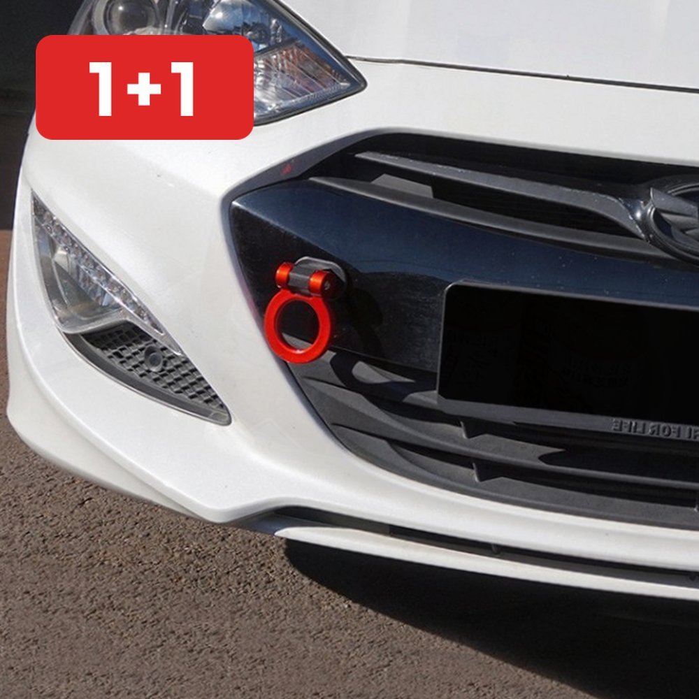 차체 범퍼 견인고리 후크 커버 튜닝 알루미늄 외부 데코 17,020원