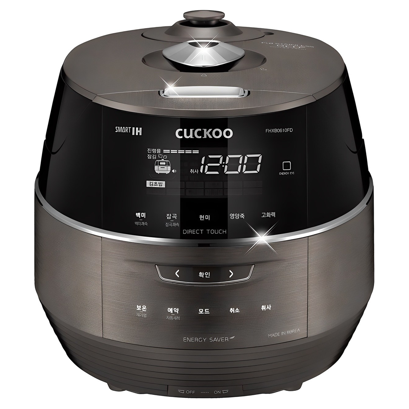 쿠쿠 IH압력밥솥 6인용 다크그레이 272,850원