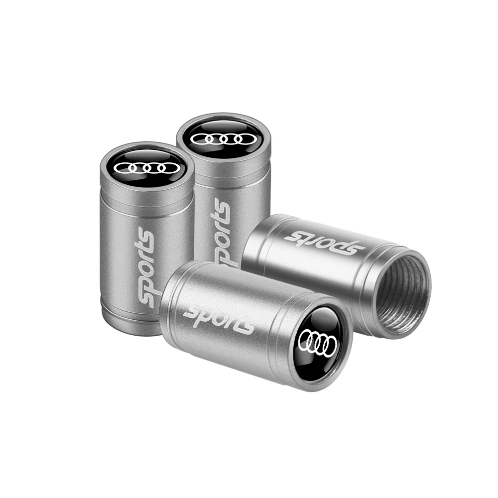 4Pcs 3D 알루미늄 합금 자동차 바퀴 타이어 공기 밸브 먼지 캡 림 액세서리 아우디 Sline A1 A2 A3 A4 A4L 8,500원