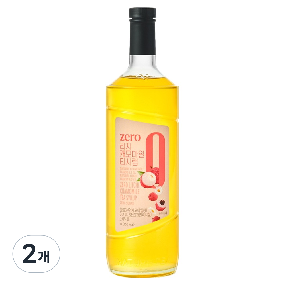 네이쳐티 ZERO 리치 캐모마일티 시럽 25,100원