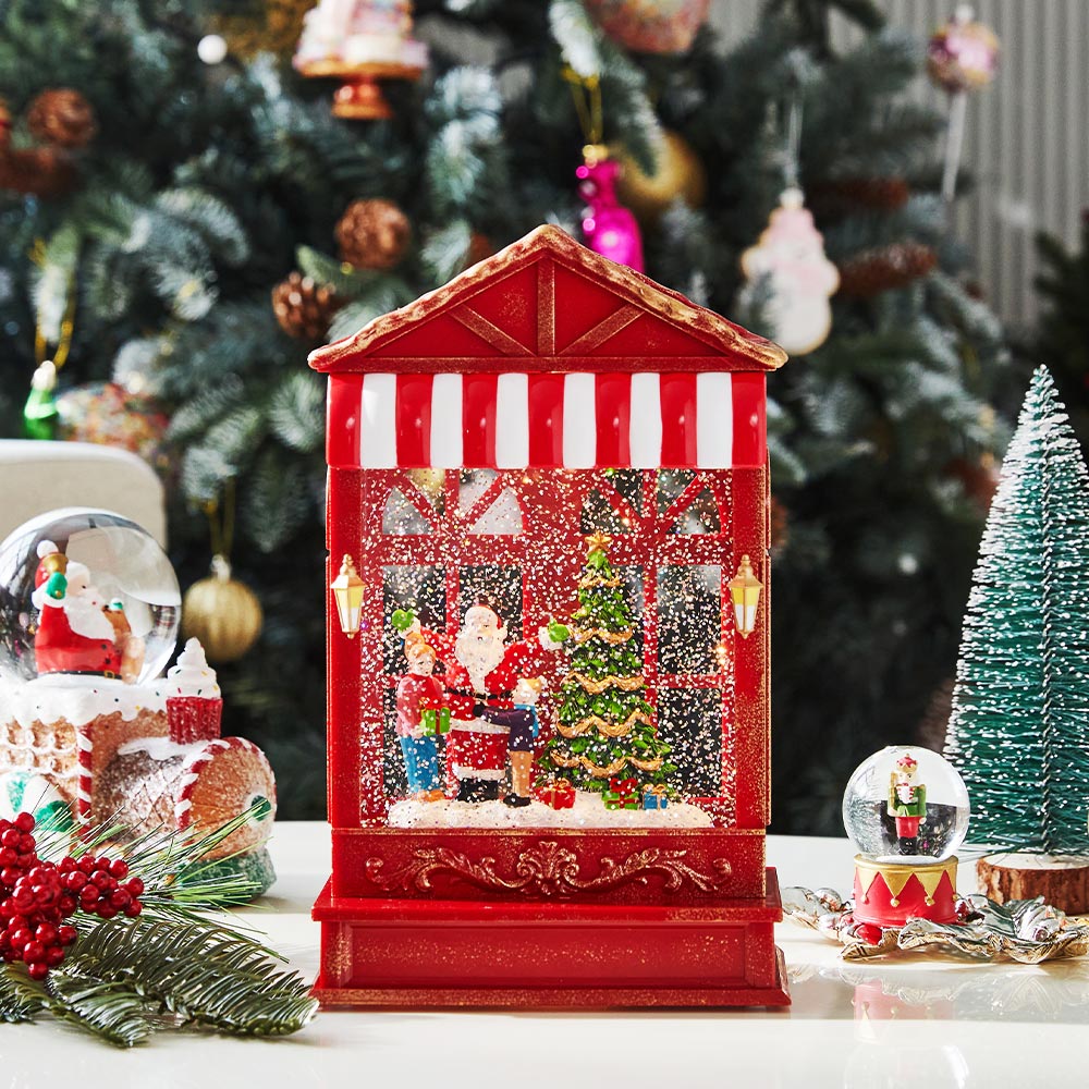 [모던하우스] 크리스마스 산타집 뮤직워터볼 무드등, 산타집 뮤직워터볼 무드등 _ XG0323022 65,900원