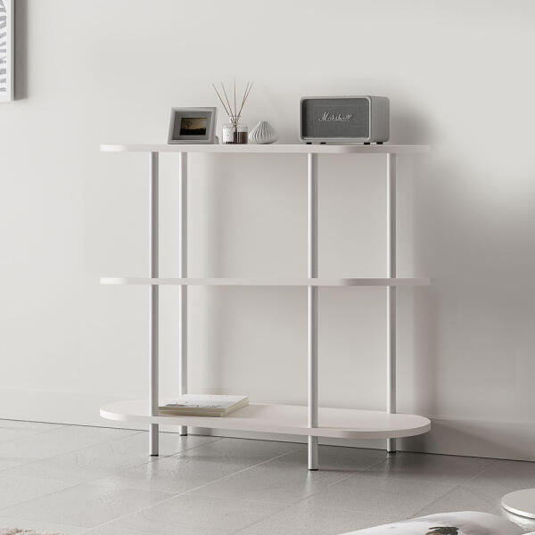 아트박스/가구느낌 아노 라운드 선반 3단 수납 진열장 800 44,910원