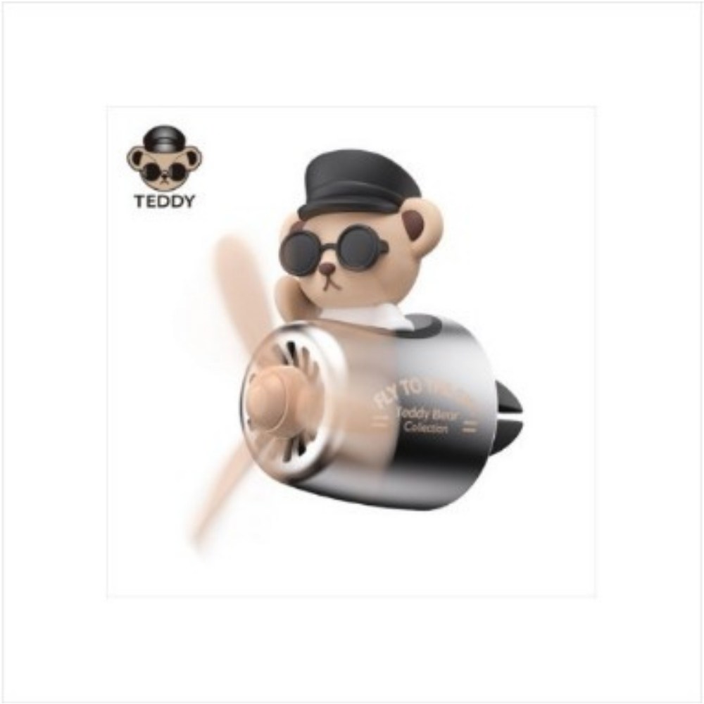 인기17종 차량용 송풍구 프로펠러 방향제 피규어 캐릭터+리필2매, 2)화이트베어(테디), 1세트 9,900원