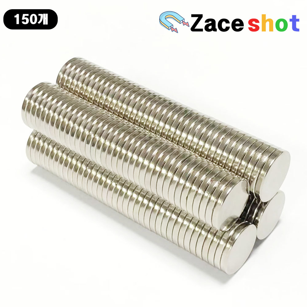 ND 지름 15mm x 두께 2mm 네오디움 원형자석  [제이스샷] 58,890원