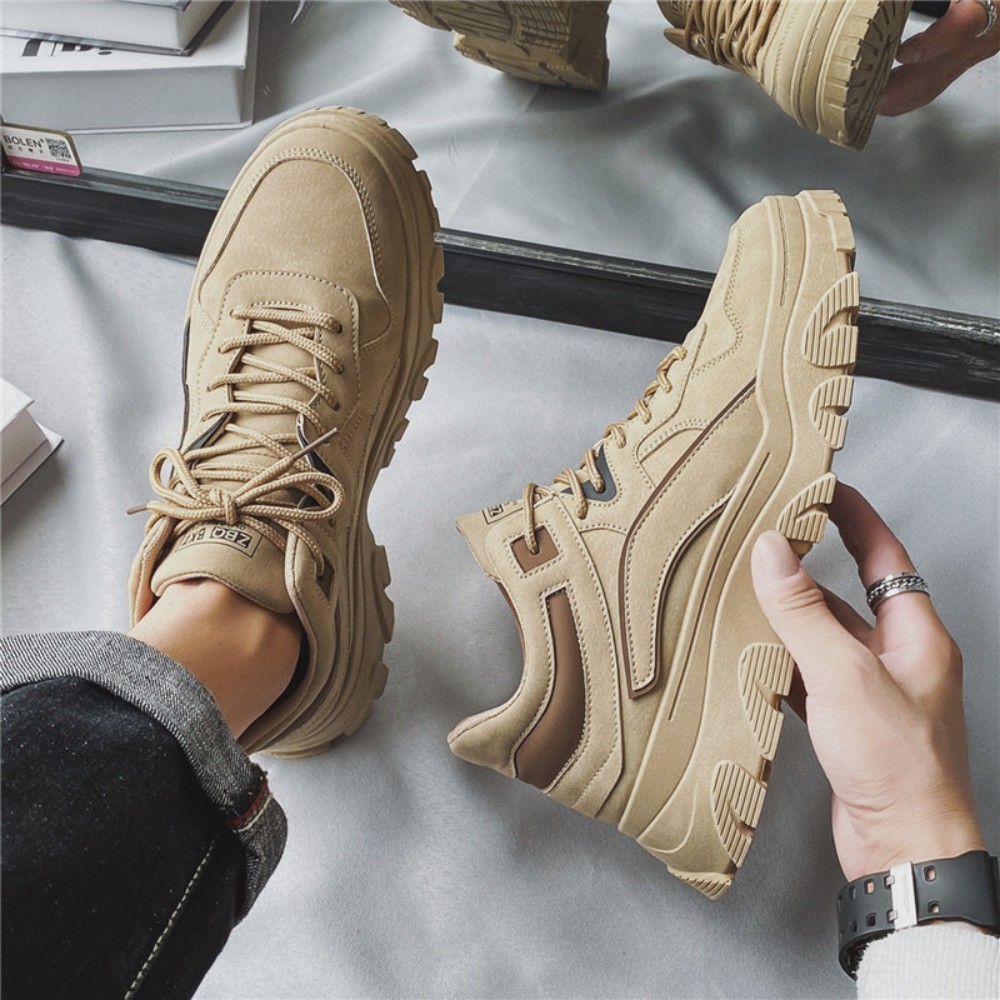 웨일쓰 남성 빈티지 방수 미끄럼방지 내마모 작업화 운동화 19,900원