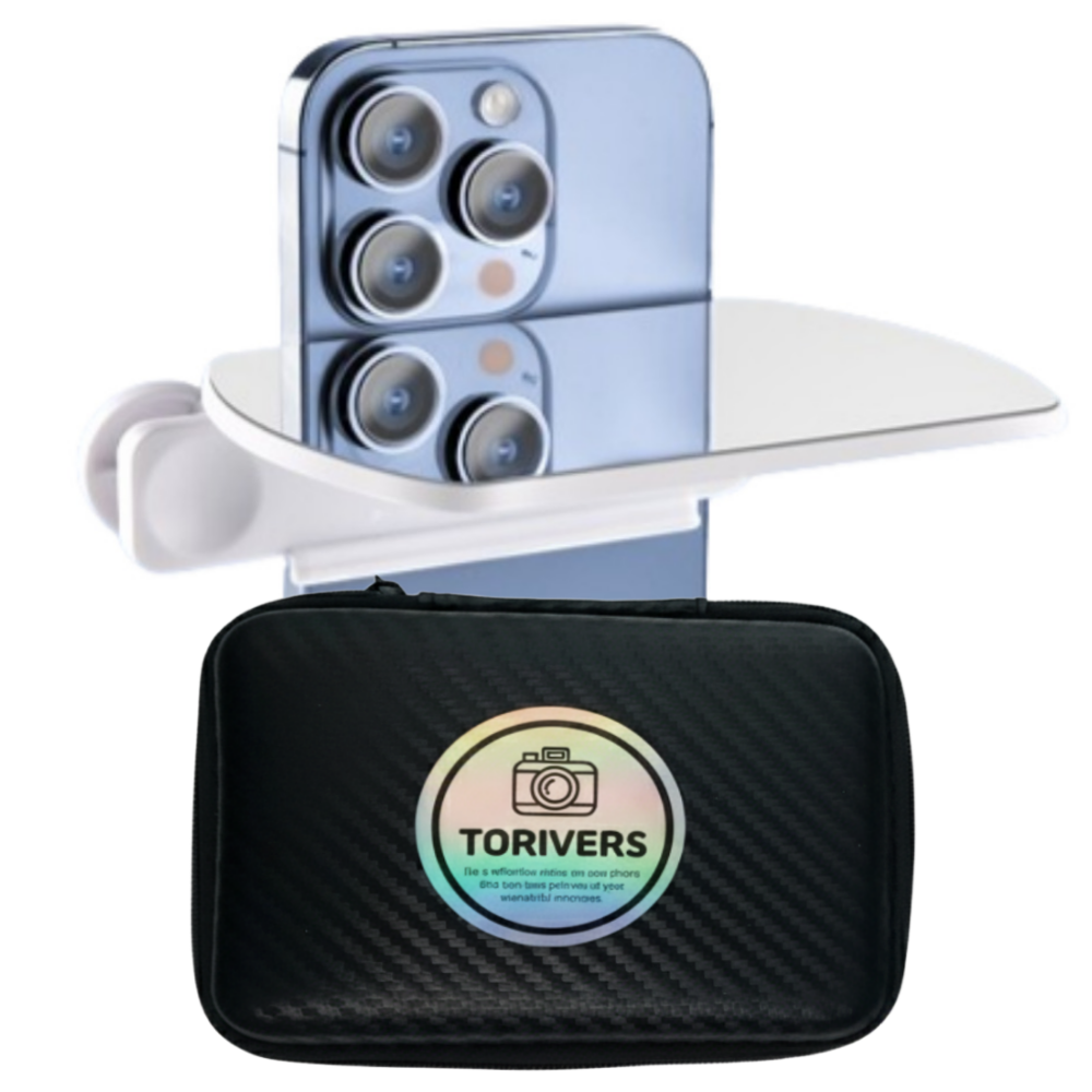 투리버즈 핸드폰 반사판 휴대용 사진 카메라 유리 거울, 단일상품, 1개 11,250원