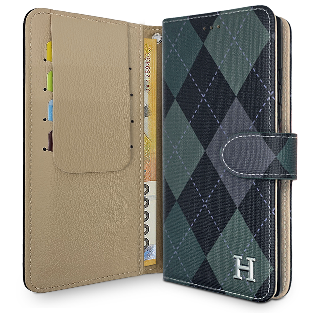 아리움 헤리스 체크 카드 지갑 다이어리 케이스 17,940원