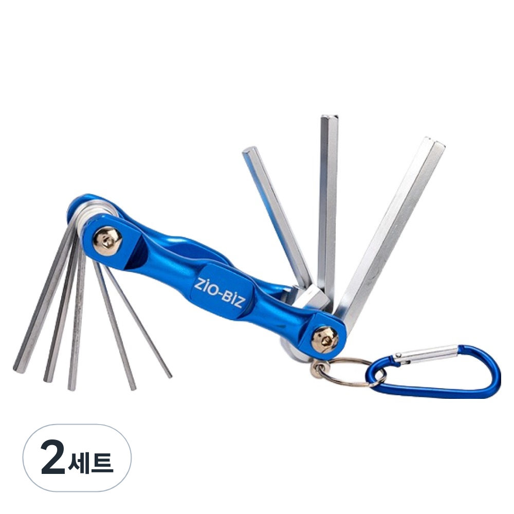 지오비즈 접이식 육각렌치 8종 세트 14,500원