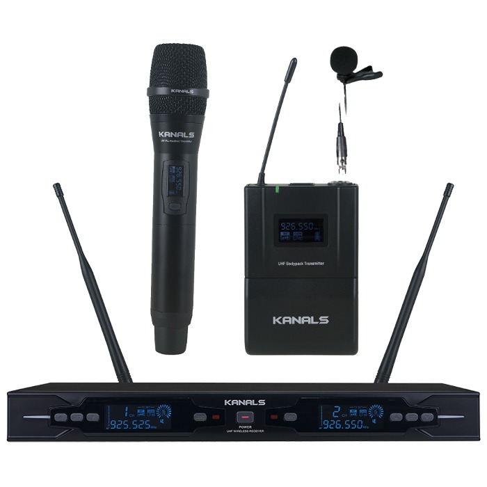카날스BK-820N 900MHz 2CH 무선마이크 행사용 강의용 823,200원