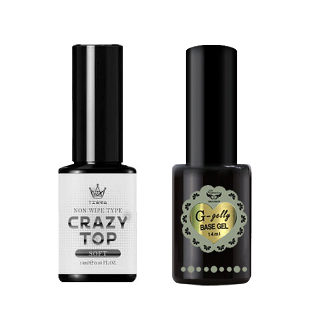 그라시아 지젤리베이스_14ml + 소프트탑젤_14ml _1세트, 지젤리베이스 14ml+소프트 탑젤 14ml, 1세트 16,800원