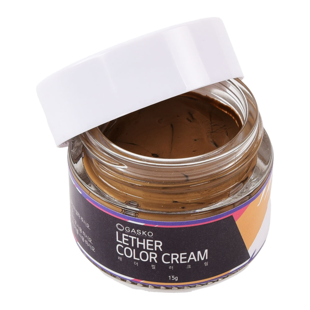 가스코 레더컬러크림 카멜 15g 크림 염색제 염색약 가죽 신발 가방 구두 스크래치 명품 복원 8,900원